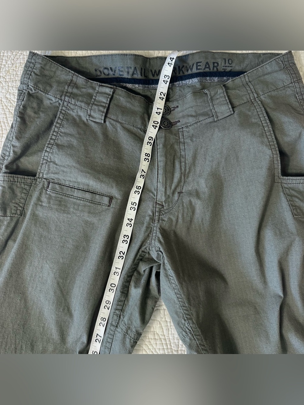 Dovetail Workwear Day Construct Ripstop Pants Women’s 10 Inseam 34 - Picture 9 of 11